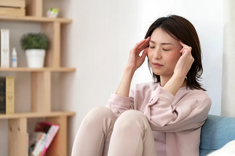 慢性化した偏頭痛や緊張性頭痛のお悩み